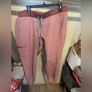 Figs Zamora high waisted Joggers in size XXL
